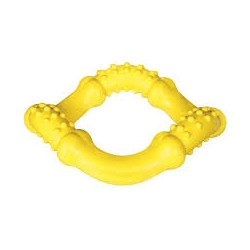 Hundespielzeug - Ring aus Naturgummi 15cm